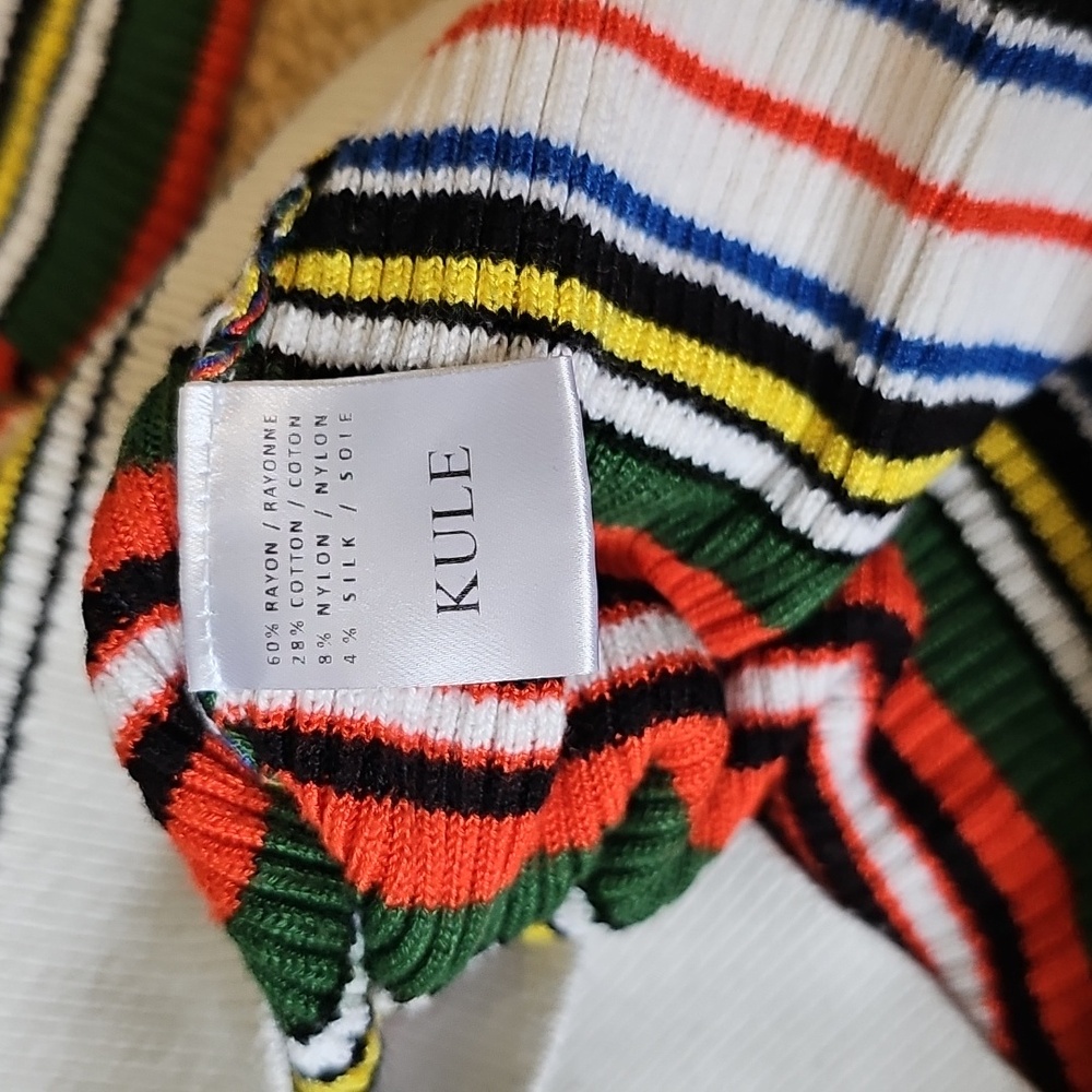 KULE The Millie Sweater Size Large Ribbed Knit - Picture 3 of 4
